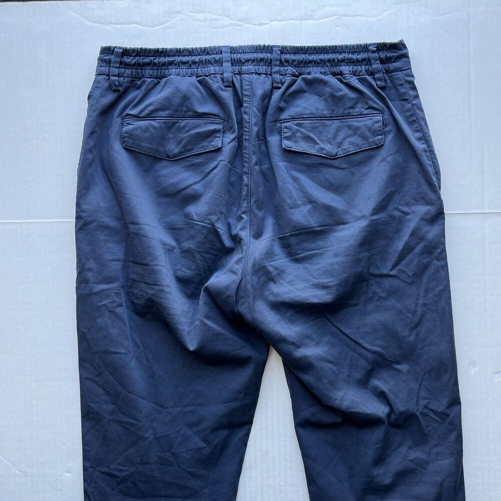 Eleventy Pants Drawstring Cotton Blend Joggers Mens 32X32 Italy Casual Comfort - Picture 6 of 10